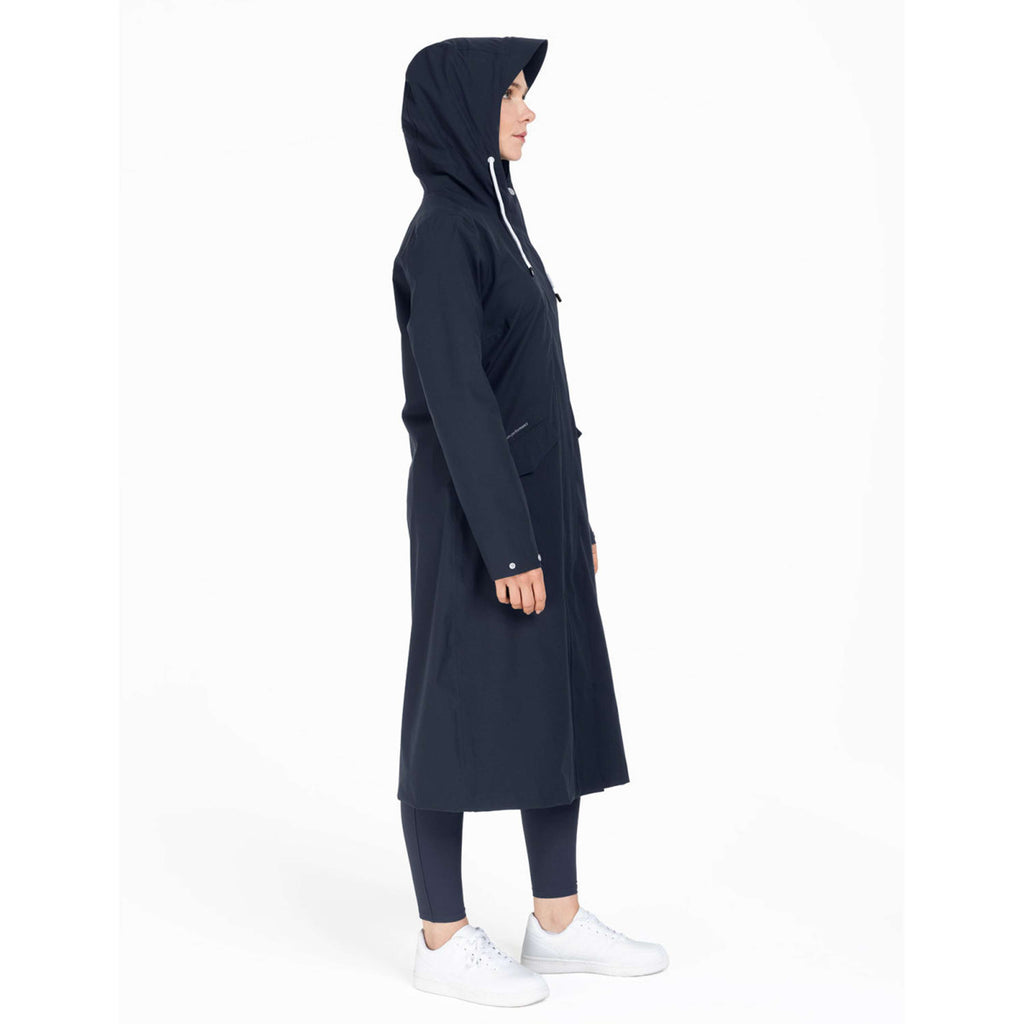 ELT Lange Regenjacke Performance Deepblue