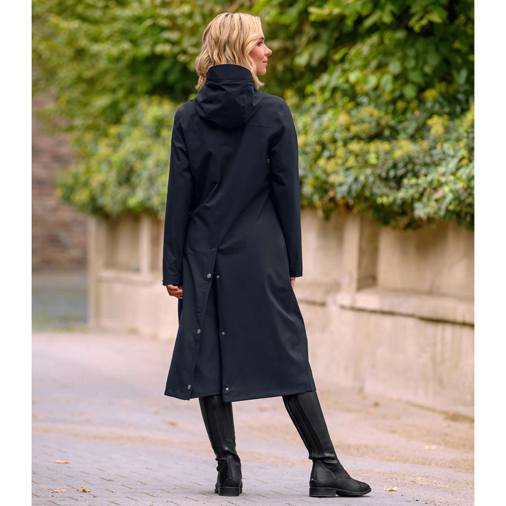 ELT Lange Regenjacke Performance Deepblue