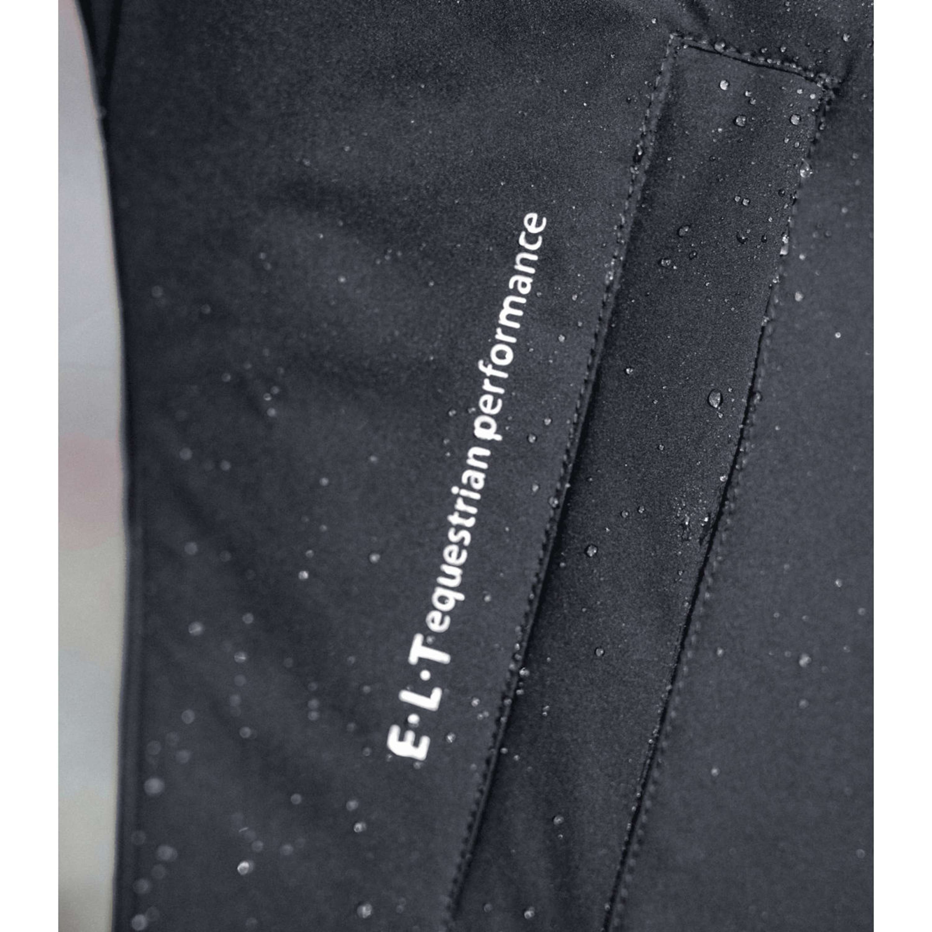ELT Lange Regenjacke Winter Performance Schwarz