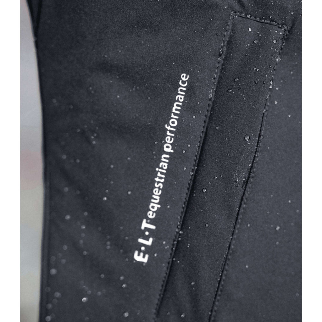 ELT Lange Regenjacke Winter Performance Schwarz
