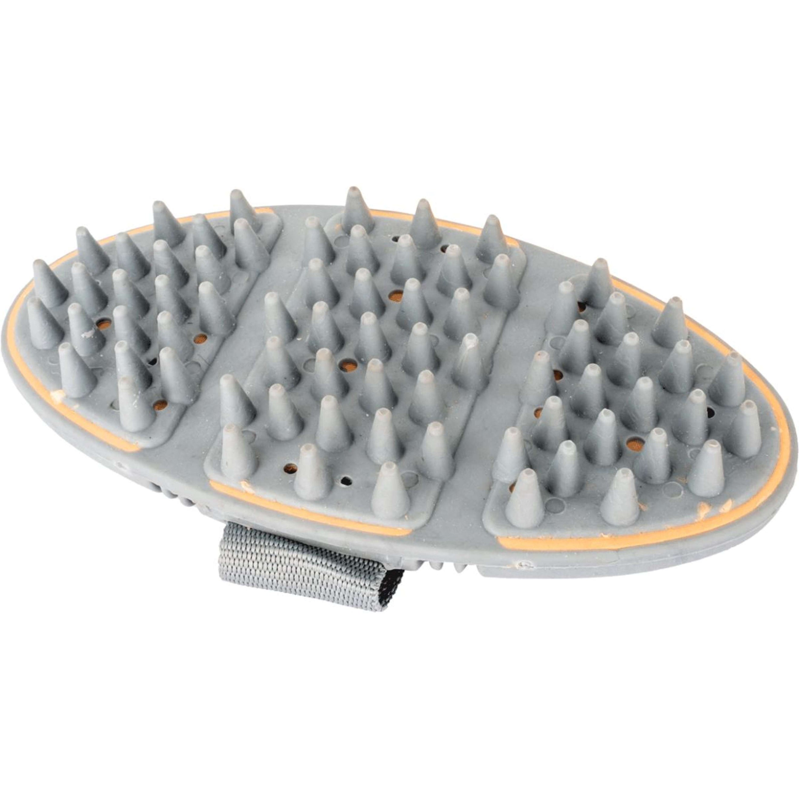 Waldhausen Massage Bürste Flex Peach/Chrome Grey