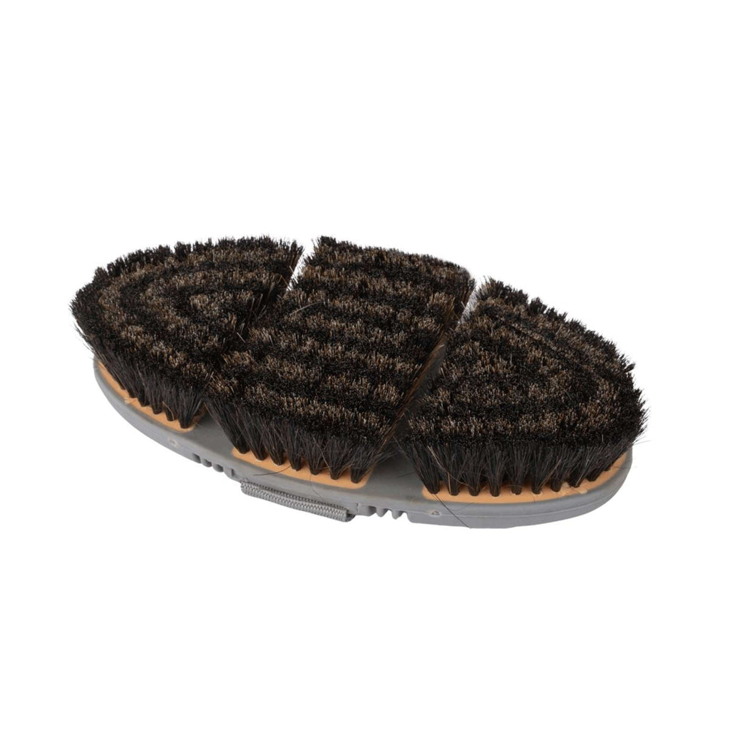 Waldhausen Weiche Kardätsche Flex Pferdehaar Peach/Chrome Grey