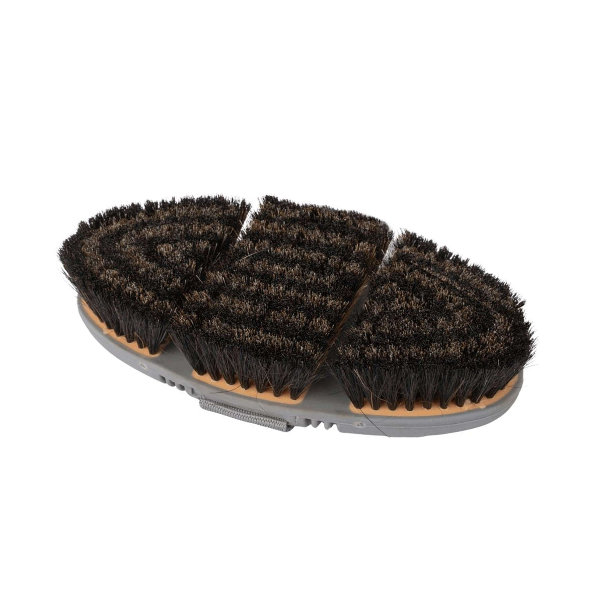 Waldhausen Weiche Kardätsche Flex Pferdehaar Peach/Chrome Grey