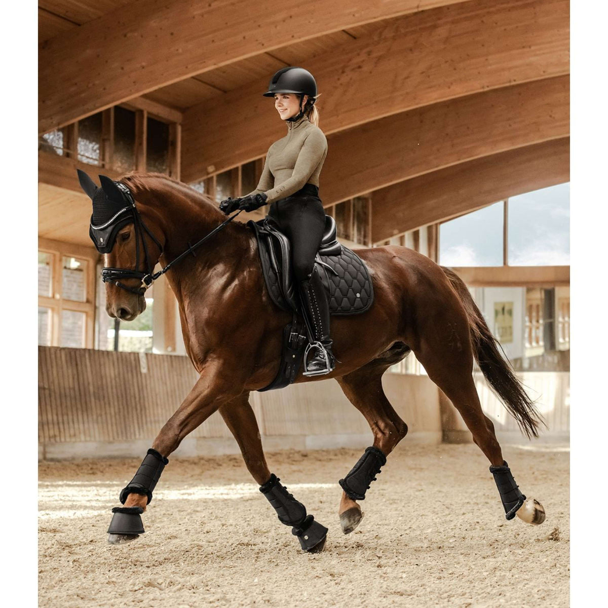 Waldhausen Dressage Boots Phoenix Schwarz