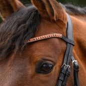 STAR Stirnriemen Glitzer Roségold