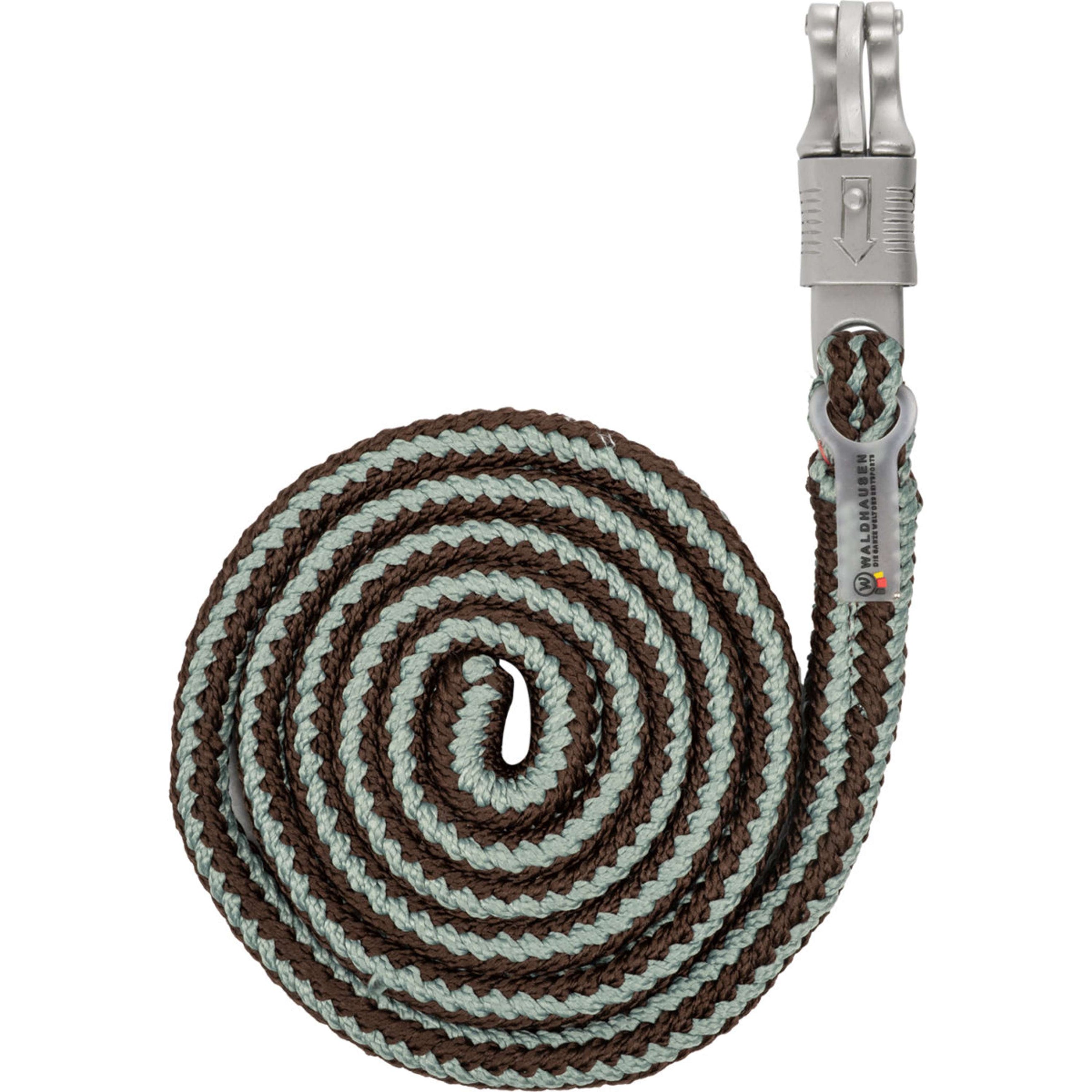 Waldhausen Führstrick Plus mit Panikhaken Espresso/Sage Waldhausen Führstrick Plus mit Panikhaken Espresso/Sage