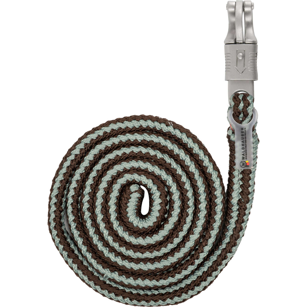Waldhausen Führstrick Plus mit Panikhaken Espresso/Sage