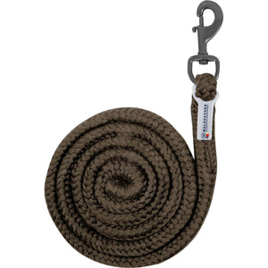 Waldhausen Führstrick Plus mit Karabinerhaken Grün/Braun