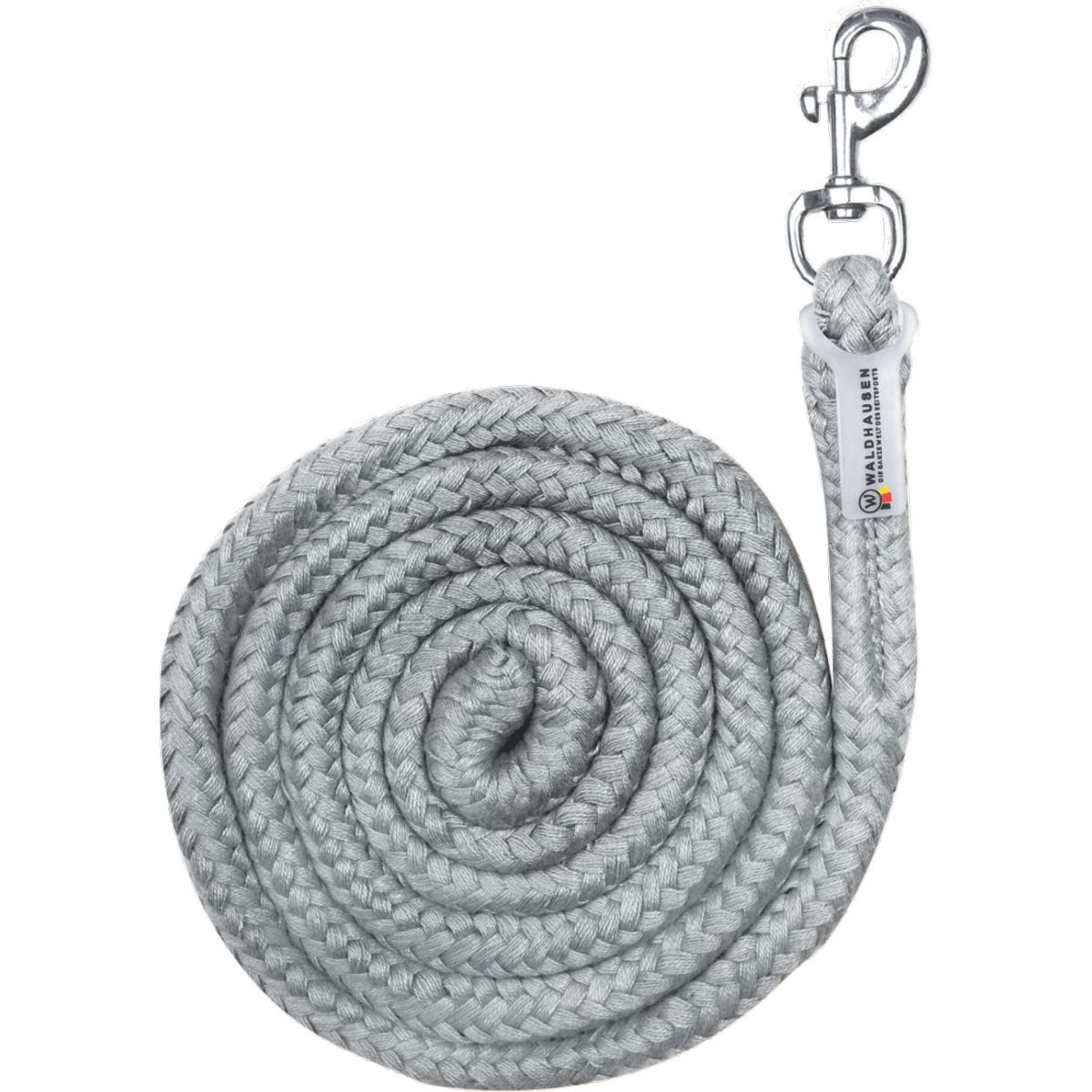 Waldhausen Führstrick Economic mit Karabinerhaken Chrome Grey Waldhausen Führstrick Economic mit Karabinerhaken Chrome Grey