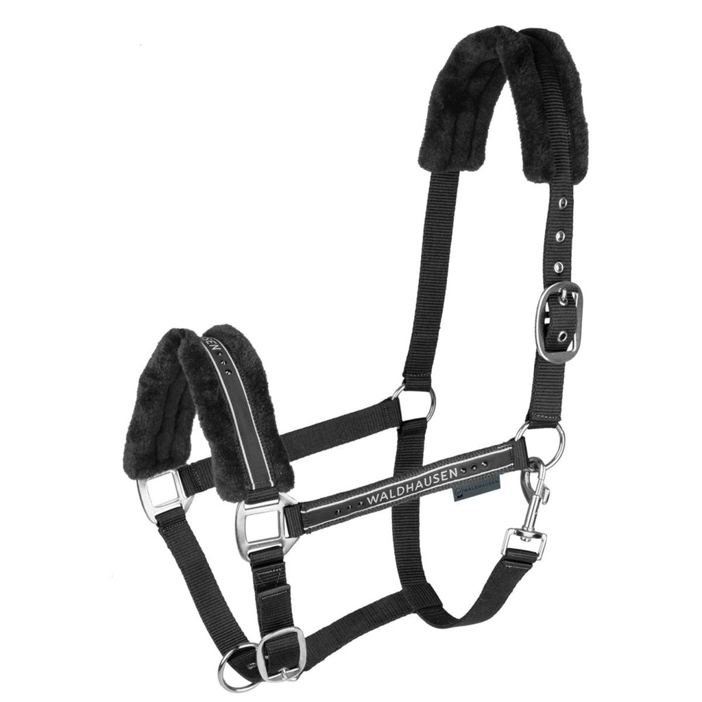 Waldhausen Halfter Elegant Schwarz/Schwarz