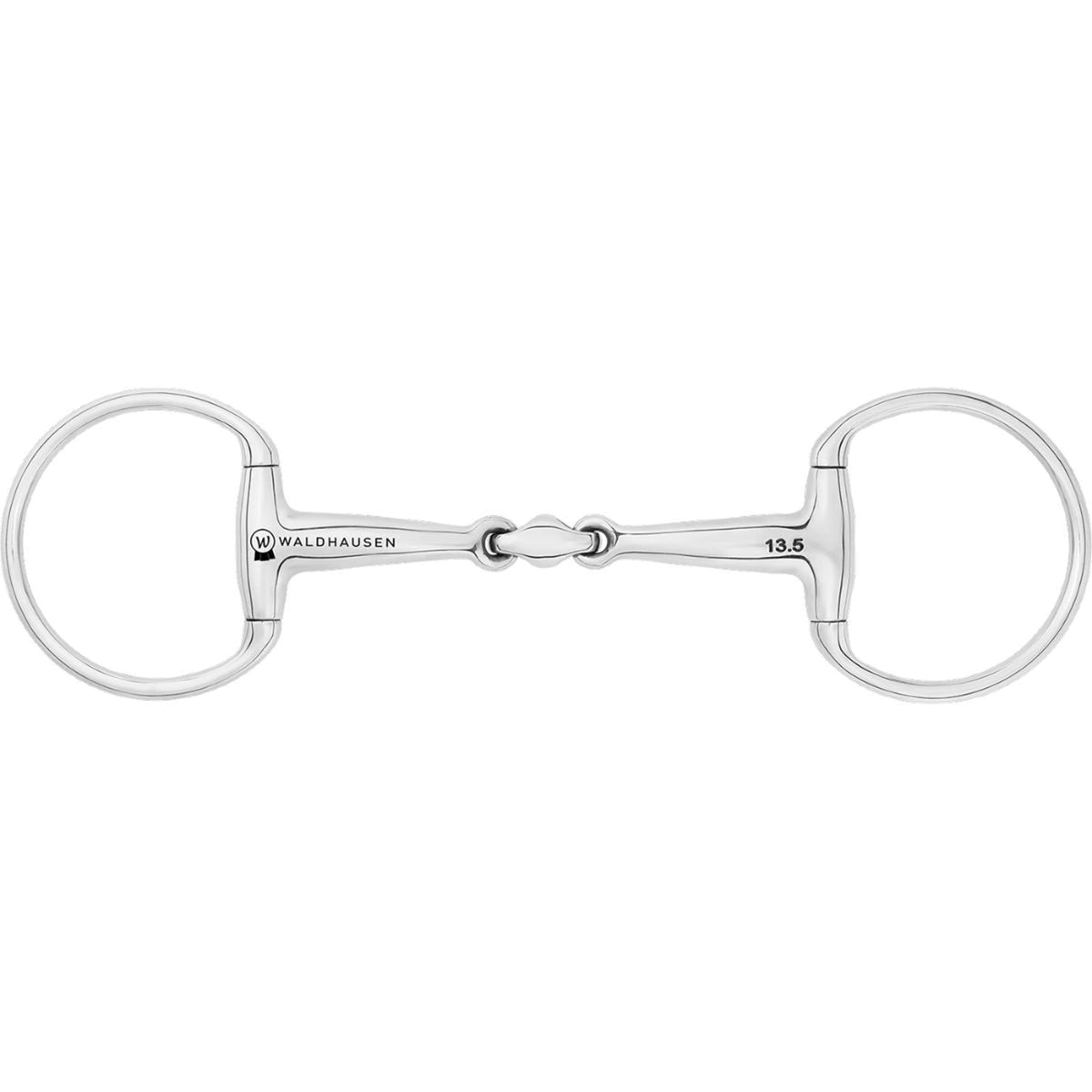 Waldhausen Anatomische D-Ring-Wassertrense 14mm Doppelt Gebrochen