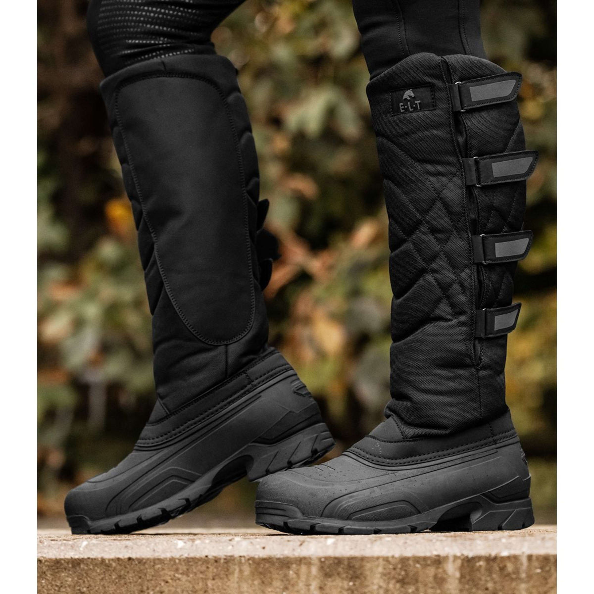 ELT Winter Reitstiefel Essential Schwarz1