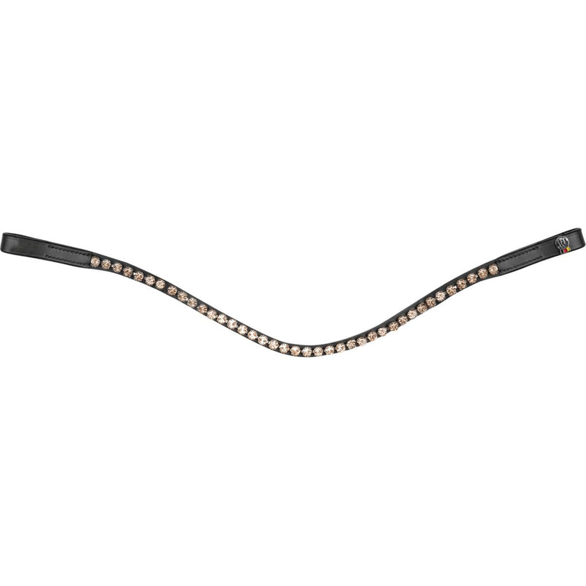 Waldhausen Stirnriemen X-Line Glam Schwarz Pfirsichfarben Waldhausen Stirnriemen X-Line Glam Schwarz Pfirsichfarben