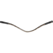 Waldhausen Stirnriemen X-Line Glam Schwarz Pfirsichfarben