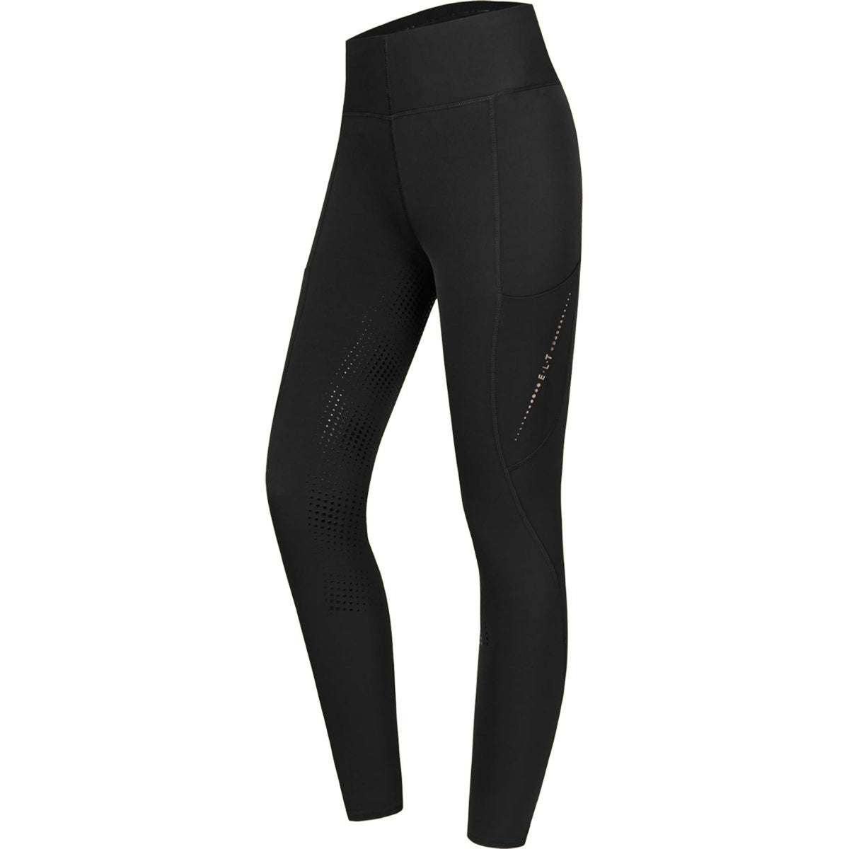 ELT Reitleggings Milla Thermo Schwarz