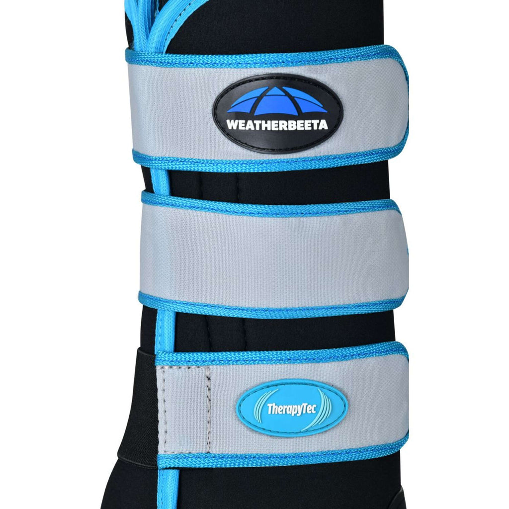 WeatherBeeta Wraps Therapy-Tec Stable Boot Schwarz/Blau