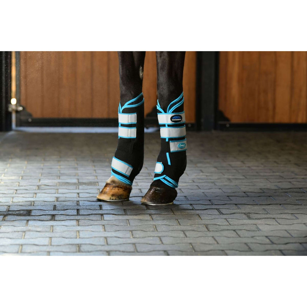 WeatherBeeta Wraps Therapy-Tec Stable Boot Schwarz/Blau
