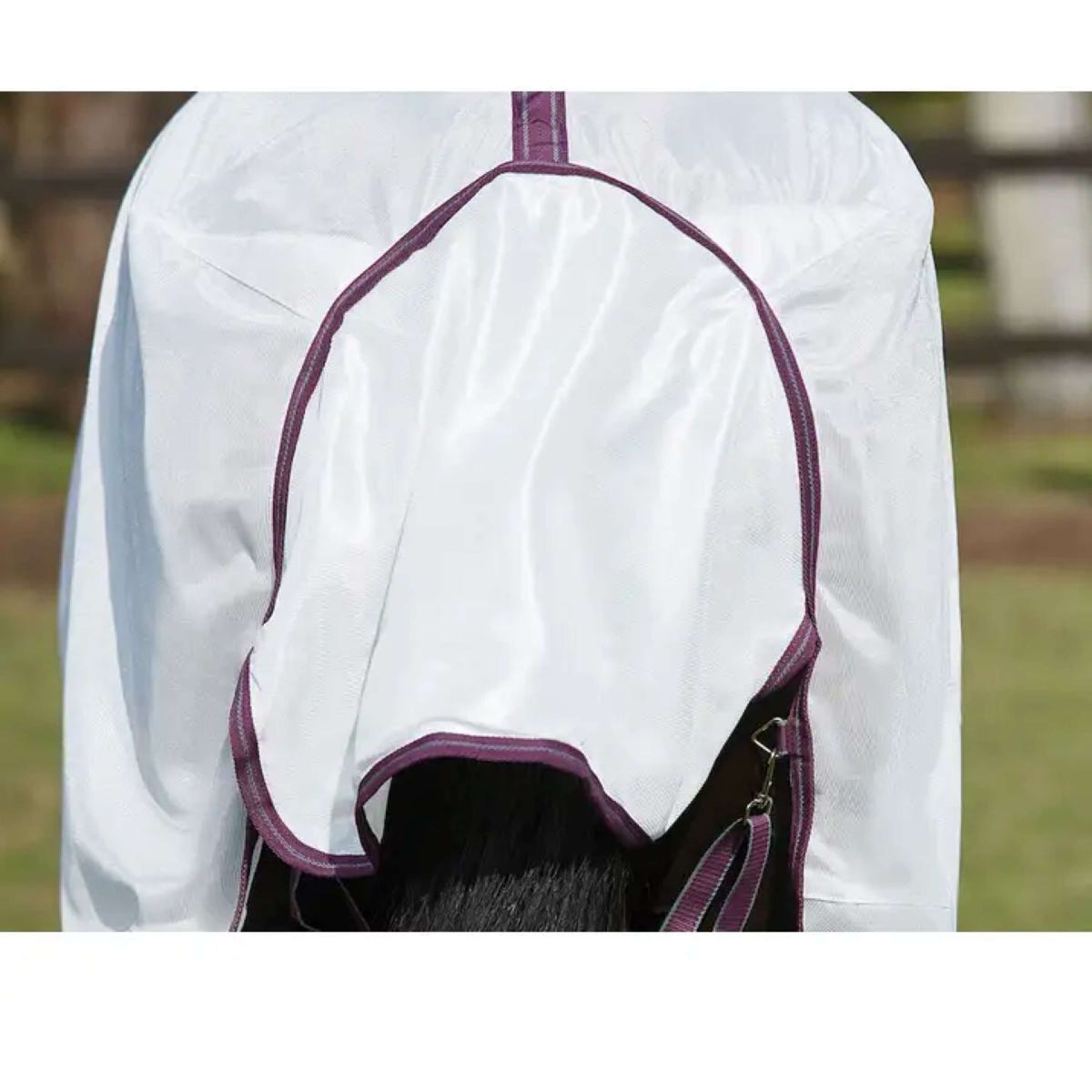 WeatherBeeta ComFiTec Essential Mesh II Combo Neck Weiß/Maroon/Grau