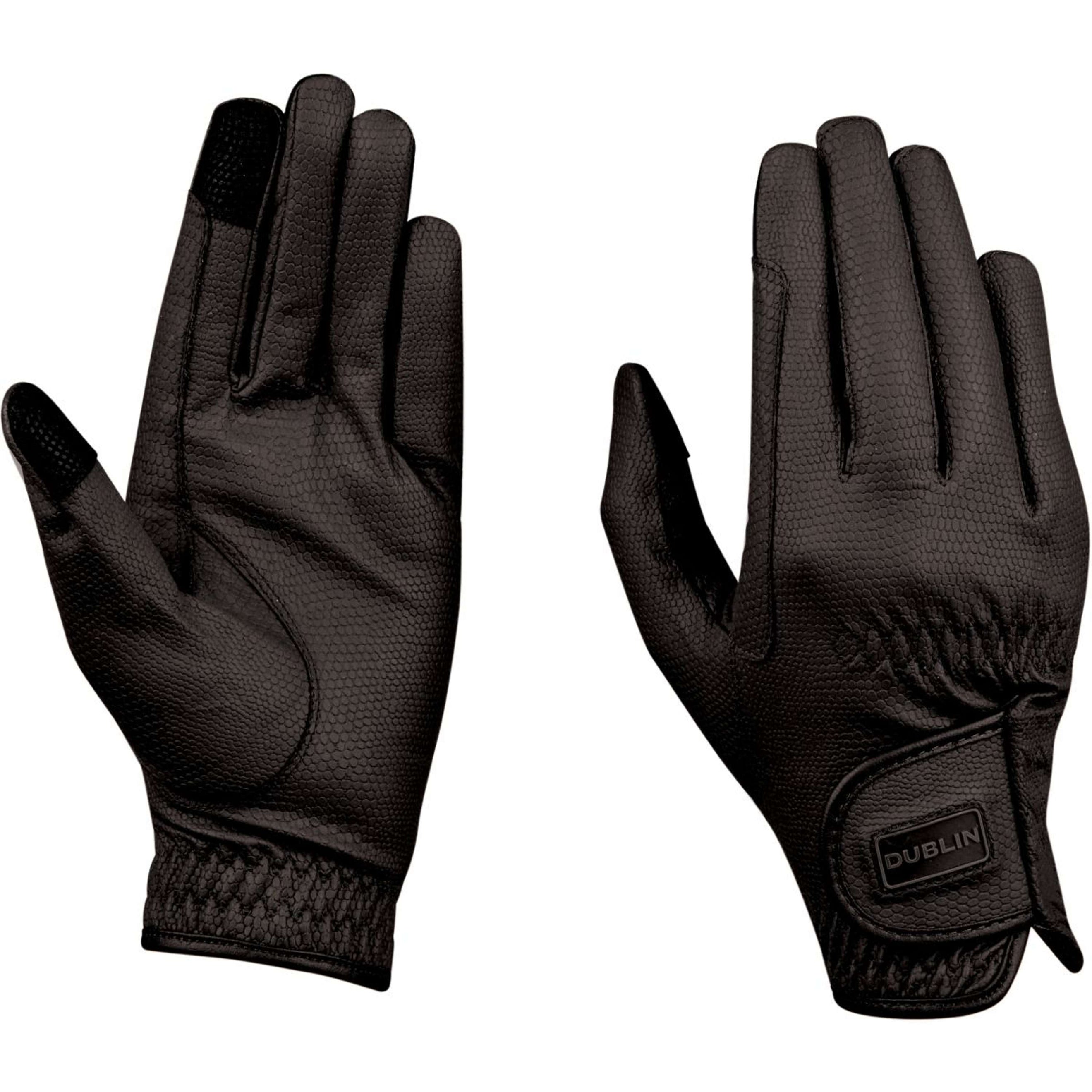 Weatherbeeta Handschuhe Dublin Everyday Touch Screen Compitable Schwarz