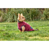 WeatherBeeta Hundedecke ComFiTec Fleece Zip Burgund/Navy
