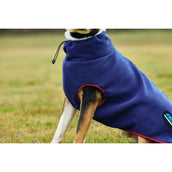 WeatherBeeta Hundedecke ComFiTec Fleece Zip Navy/Burgundy