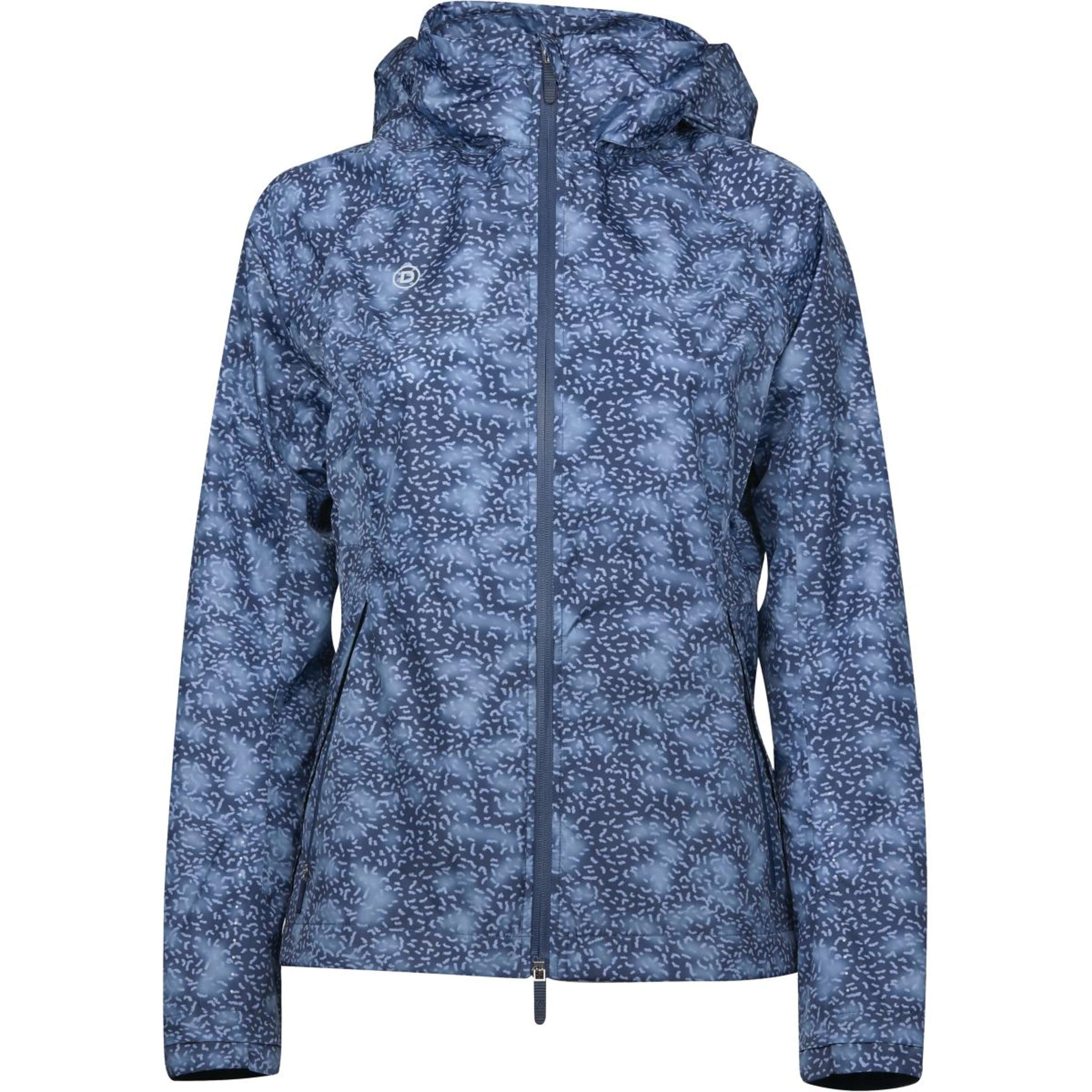 Dublin Jacke Cortina Wasserdicht Blueberry Navy Print