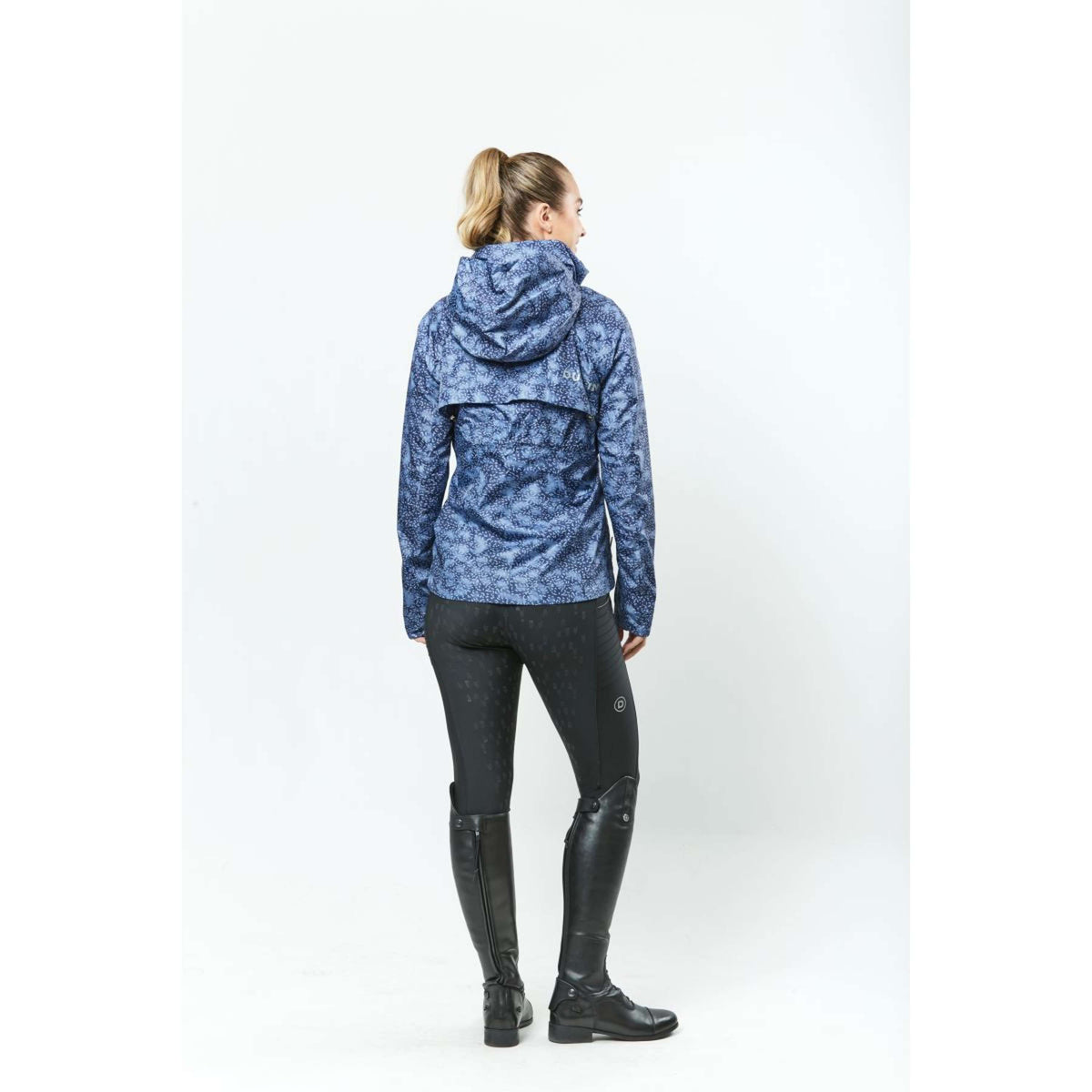Dublin Jacke Cortina Wasserdicht Blueberry Navy Print
