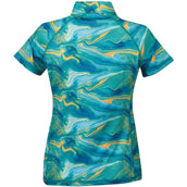 Weatherbeeta T-Shirt Ruby Swirl Marble Blau/Orange
