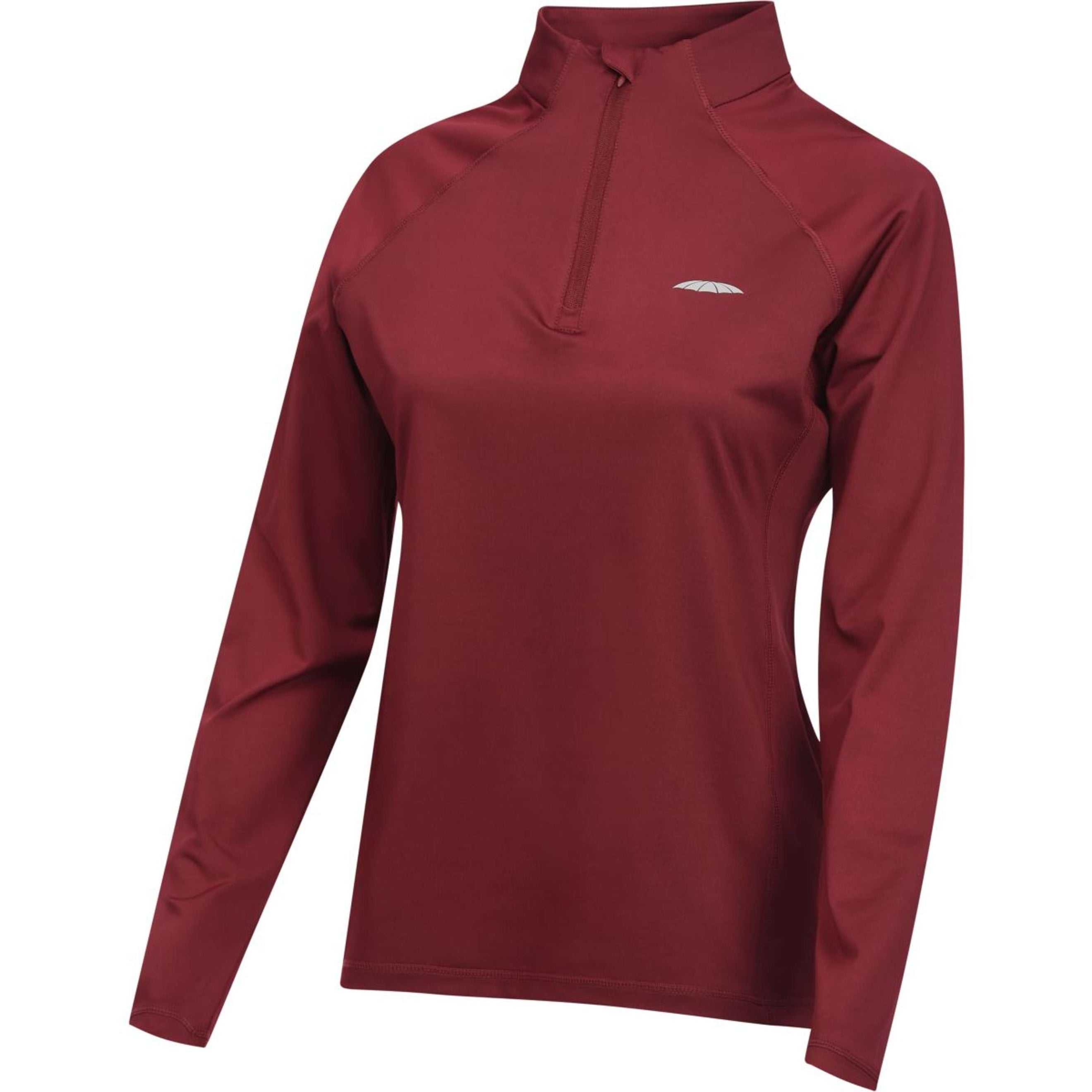 Weatherbeeta Shirt Prime Lange Armel Maroon