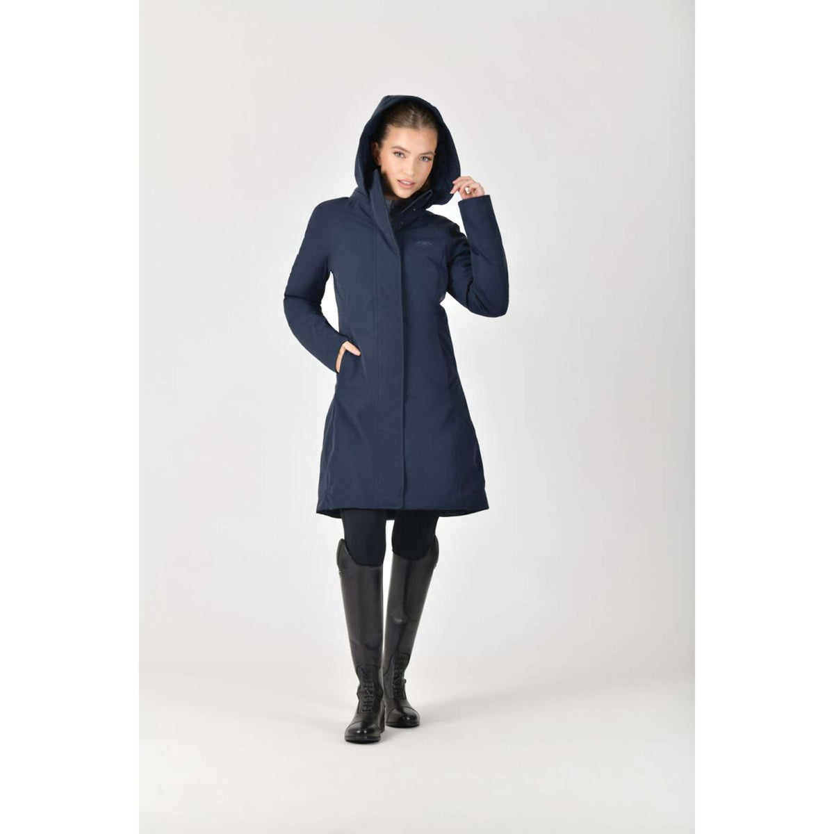 WeatherBeeta Lange Jacke All Purpose Waterproof Navy