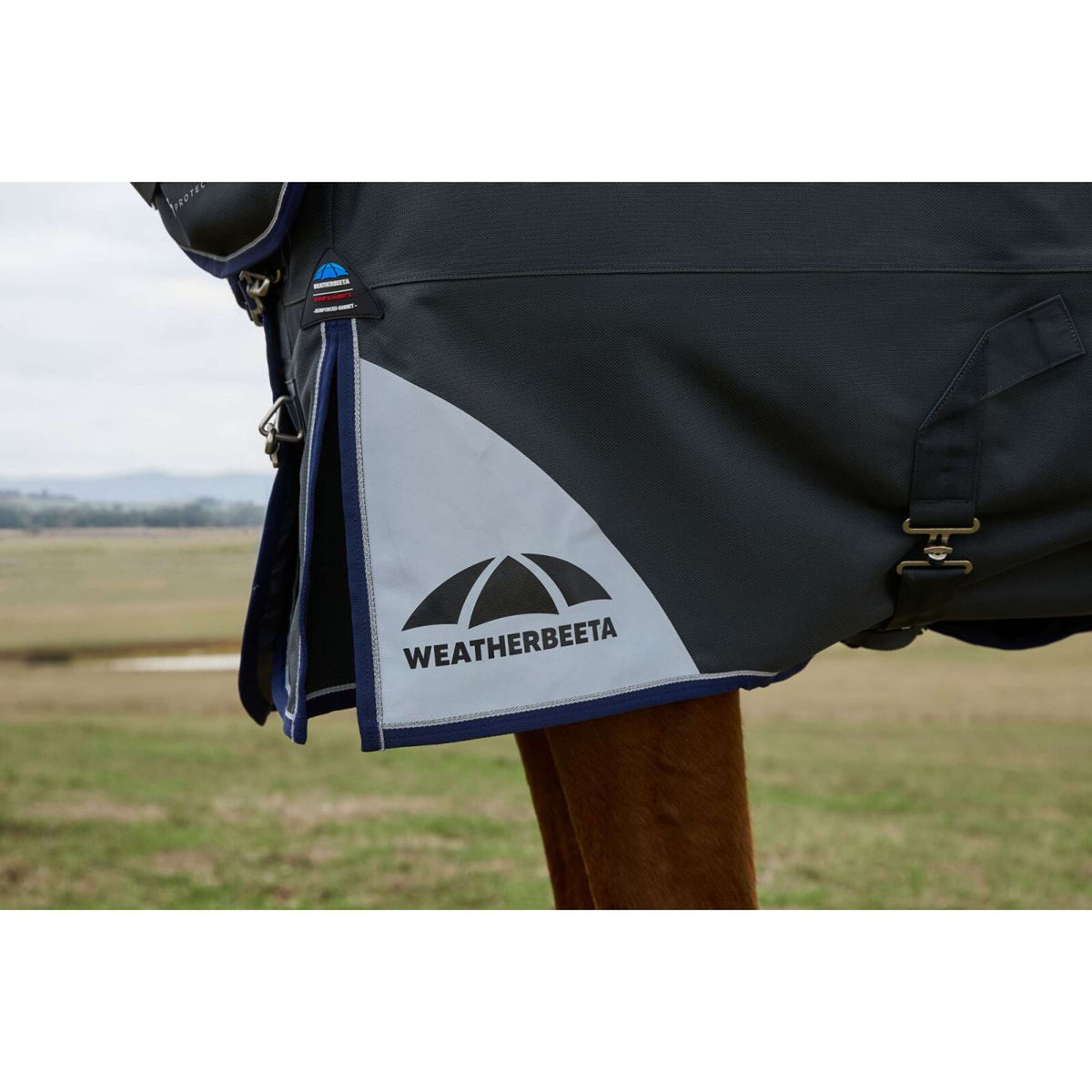 WeatherBeeta ComFiTec Ultra Turnout Detach-A-Neck 100g Kohle