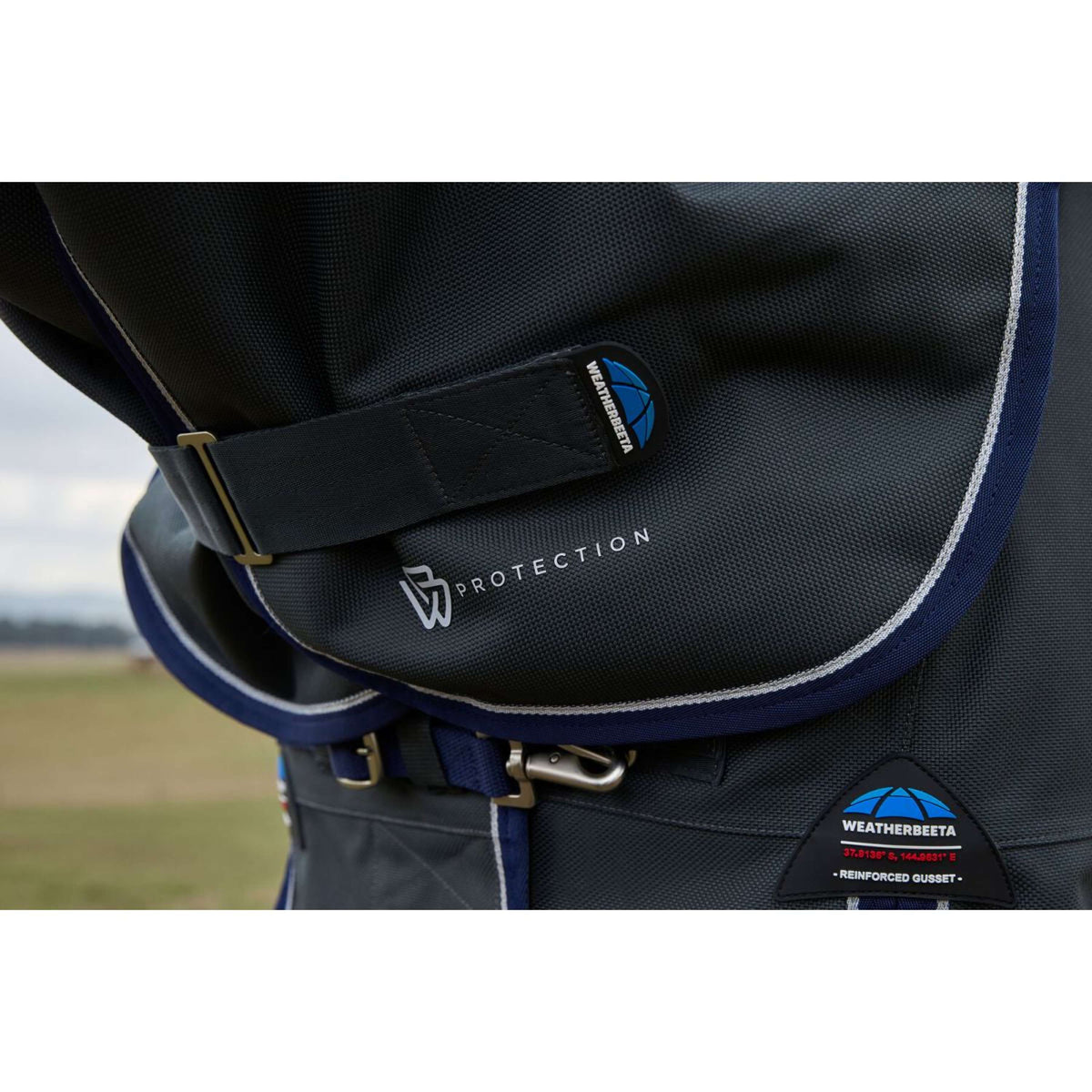 WeatherBeeta ComFiTec Ultra Turnout Detach-A-Neck 100g Kohle