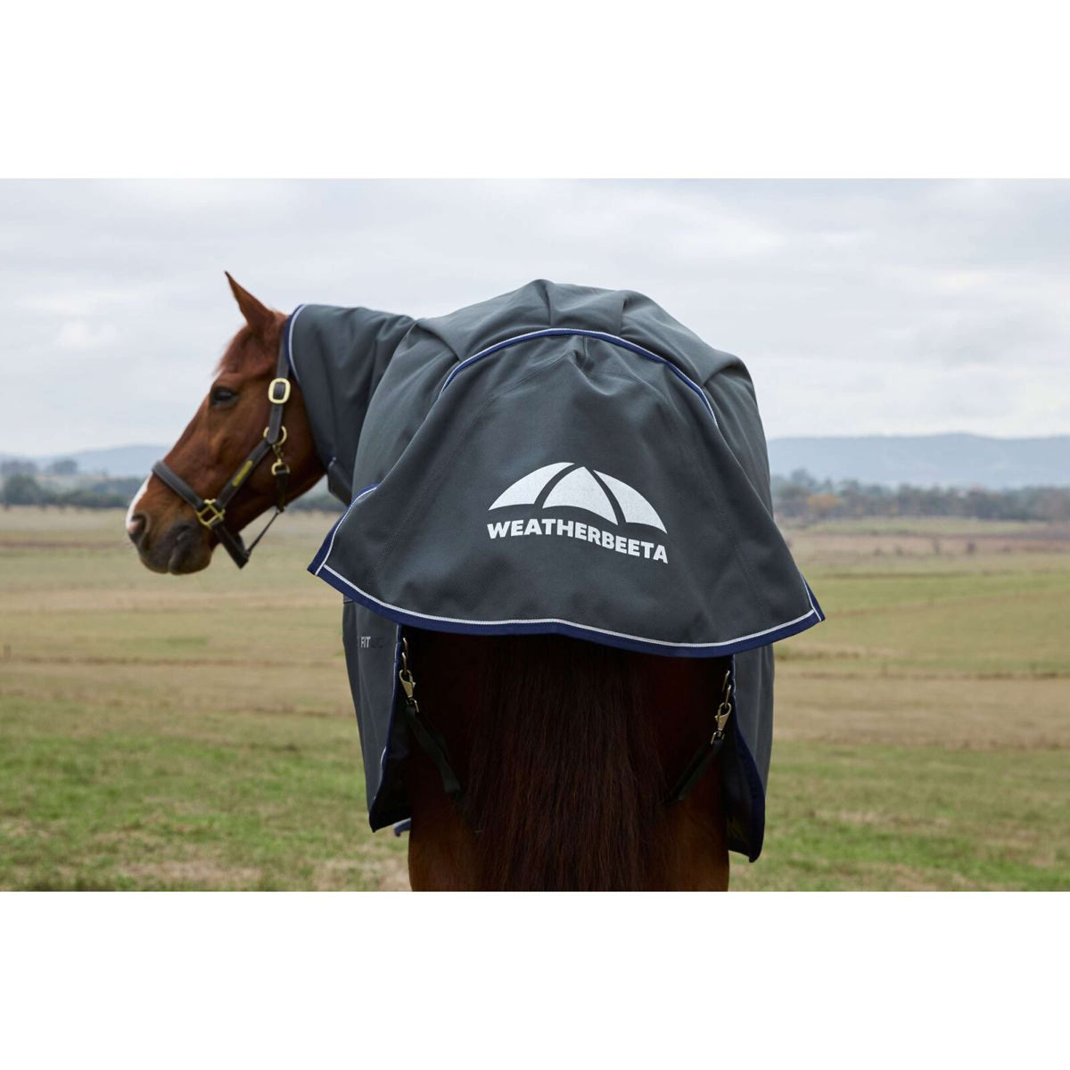 WeatherBeeta ComFiTec Ultra Turnout Detach-A-Neck 100g Kohle