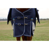 WeatherBeeta ComFiTec Ultra Turnout Detach-A-Neck 100g Navy