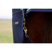 WeatherBeeta ComFiTec Ultra Turnout Detach-A-Neck 100g Navy