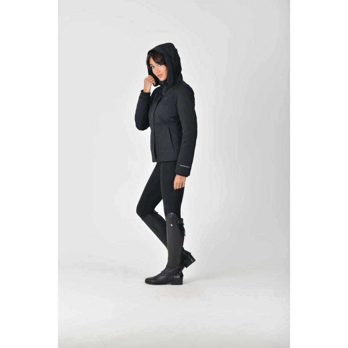 WeatherBeeta Jacke Protect High Neck Schwarz