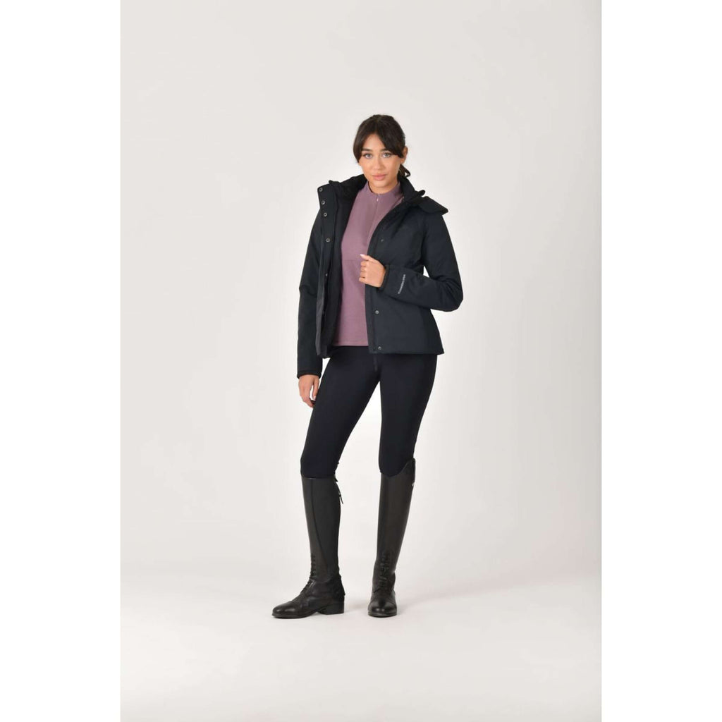WeatherBeeta Jacke Protect High Neck Schwarz