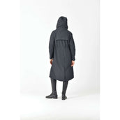 WeatherBeeta Lange Jacke Windbreaker Longline Schwarz