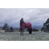 WeatherBeeta ComFiTec Essential Turnout Detach-A-Neck 220g Burgund/Navy