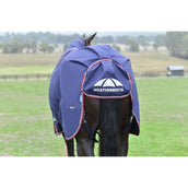 WeatherBeeta ComFiTec Essential Turnout Detach-A-Neck 220g Navy/Burgundy
