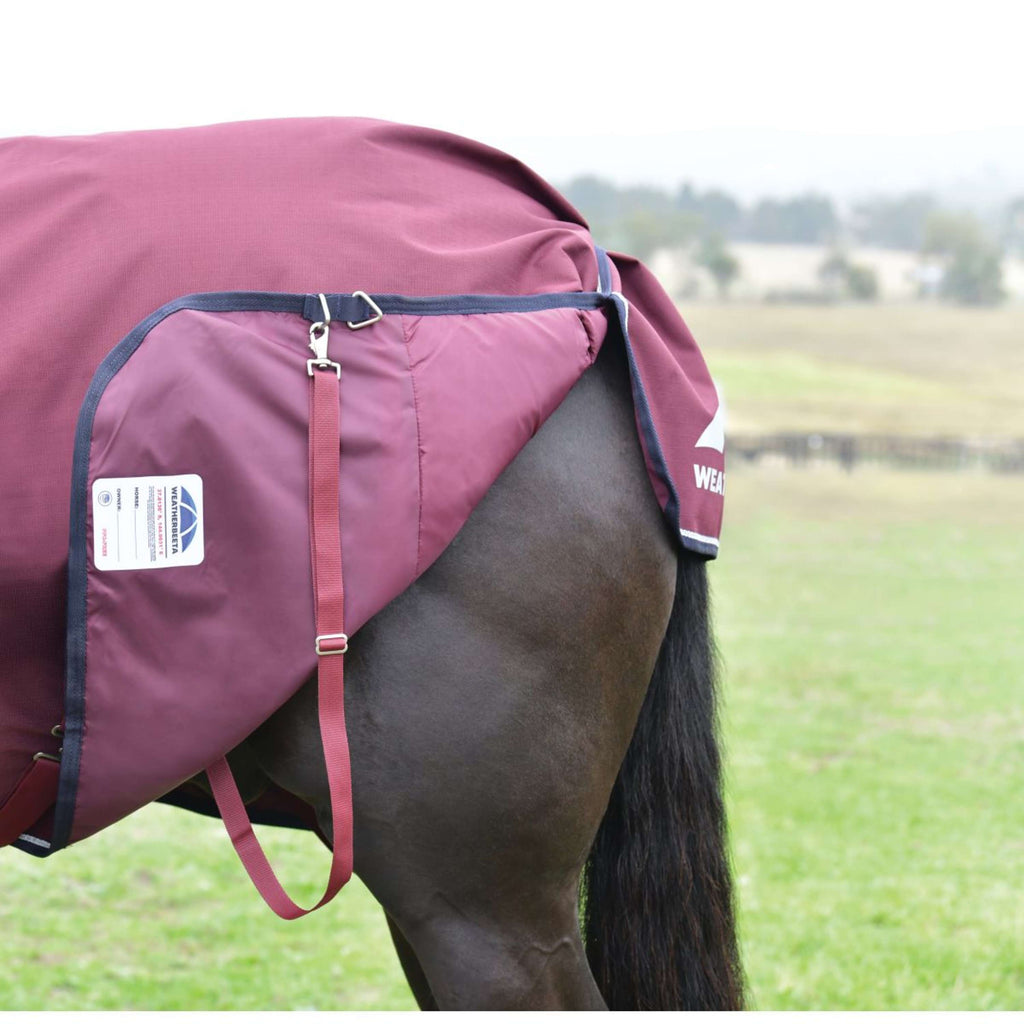WeatherBeeta ComFiTec Essential Turnout 220g Burgund/Navy