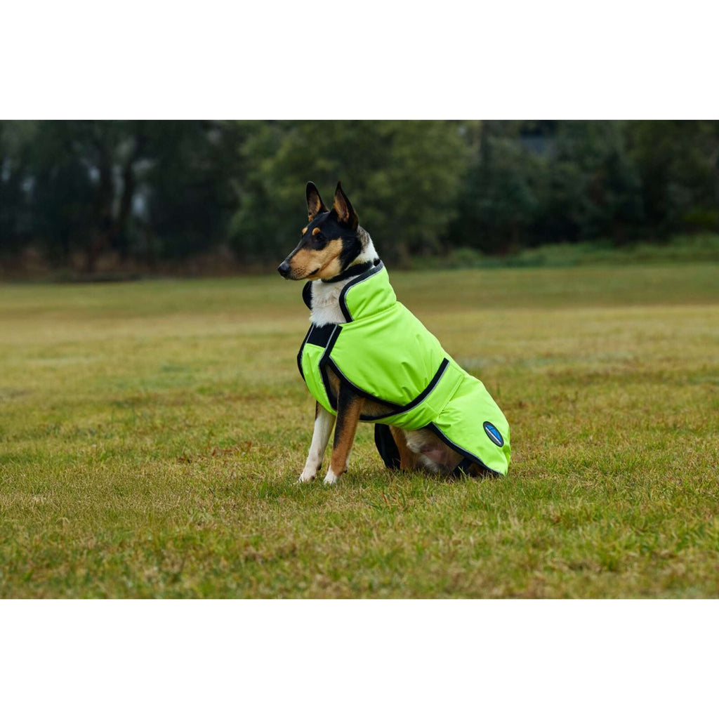 WeatherBeeta Hundedecke ComFiTec Reflective 300D Deluxe Showerproof Gelb