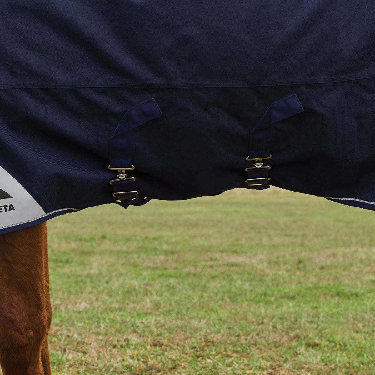 WeatherBeeta ComFiTec Ultra Turnout Standard Neck 220g Navy