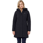 WeatherBeeta Lange Jacke Protect Waterproof Insulated Longline Schwarz