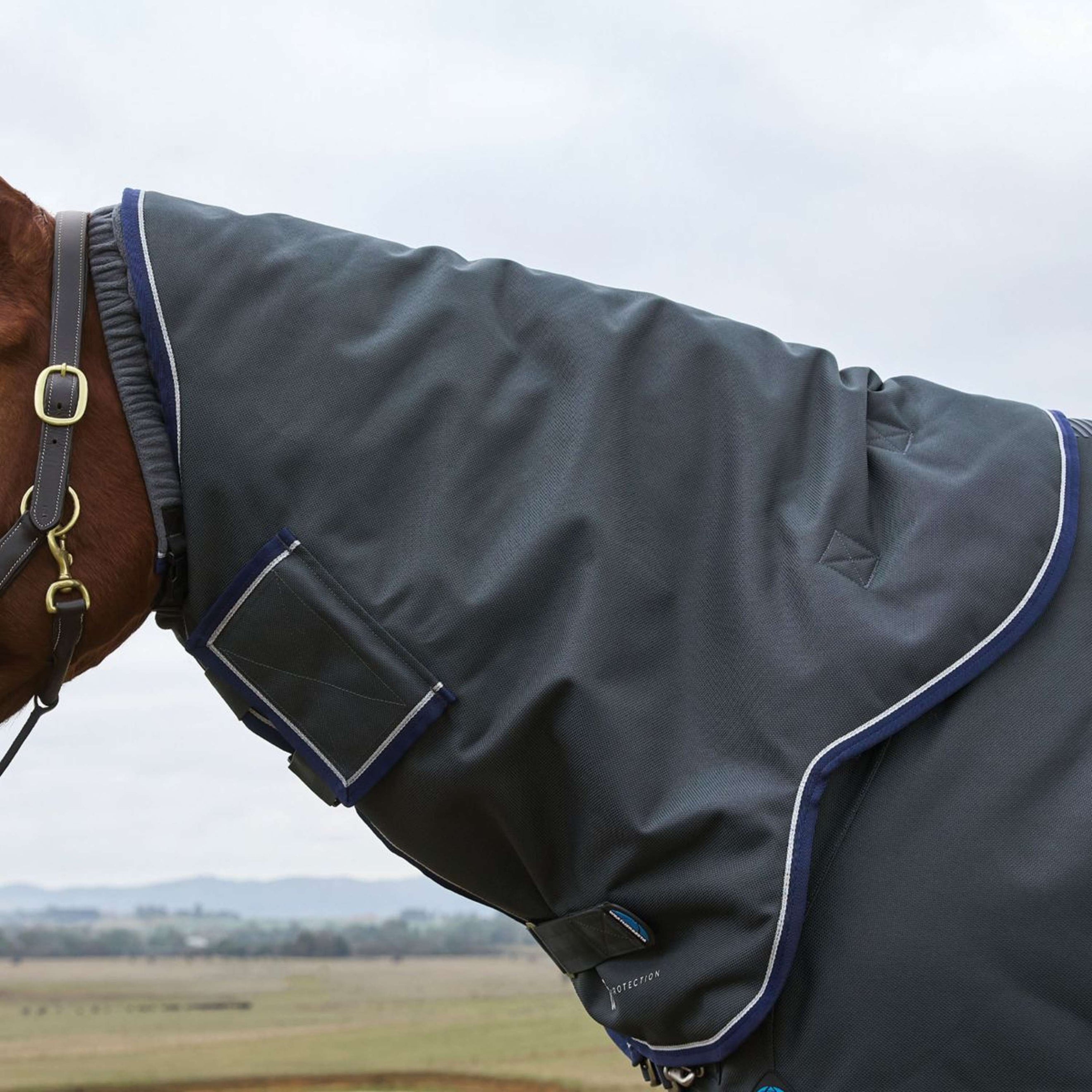 WeatherBeeta ComFiTec Ultra Turnout Neck Cover 220g Kohle