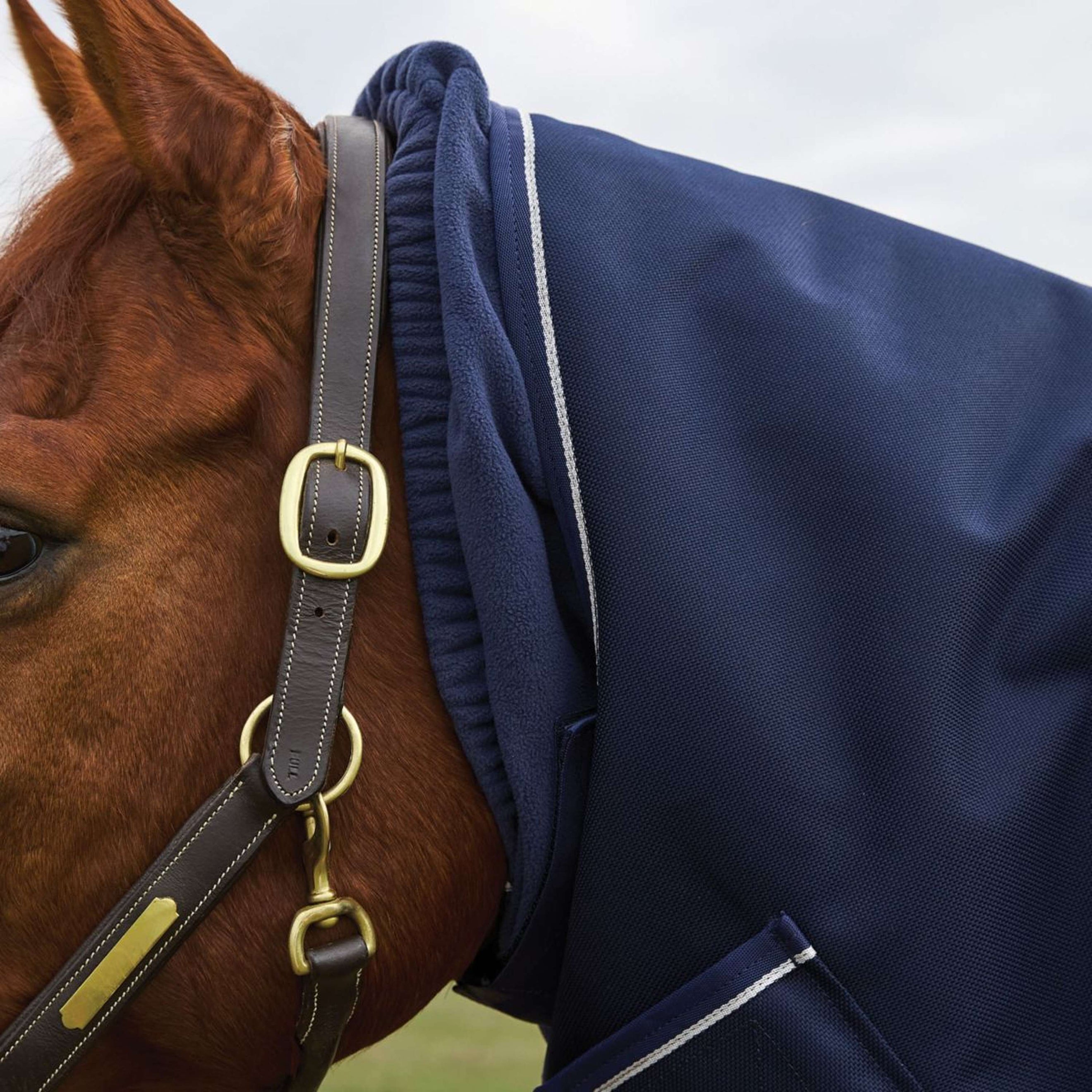 WeatherBeeta ComFiTec Ultra Turnout Neck Cover 220g Navy