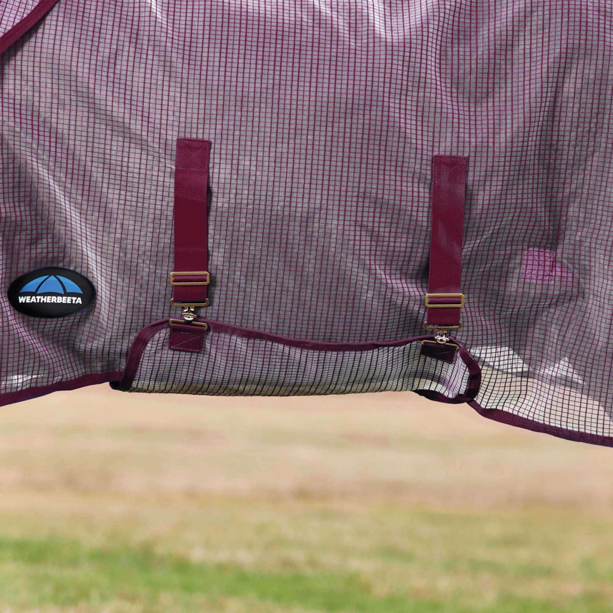 WeatherBeeta Fliegendecke ComFiTec Ripshield Detach-A-Neck Weiß/Burgundy