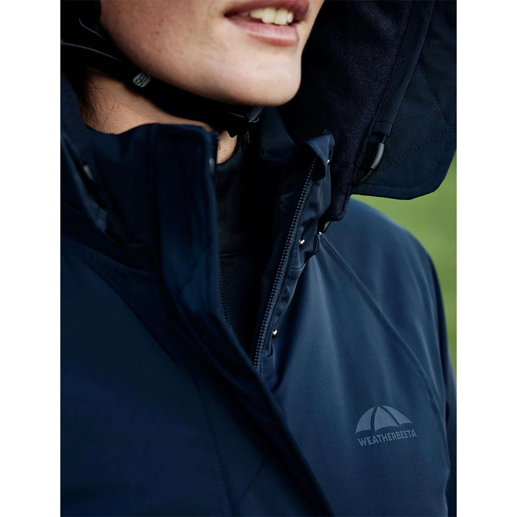 WeatherBeeta Jacke Protect Waterproof Insulated Navy