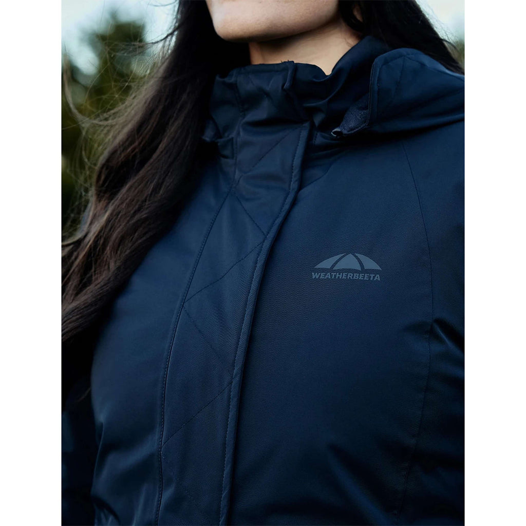 WeatherBeeta Jacke Protect Waterproof Insulated Navy