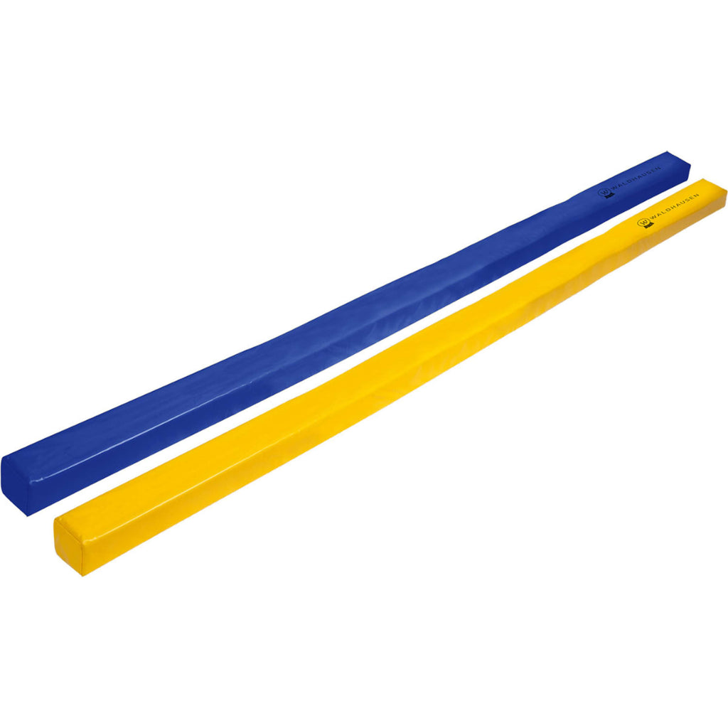 Waldhausen Fundamentbalken Set von 2 Blau/Gelb
